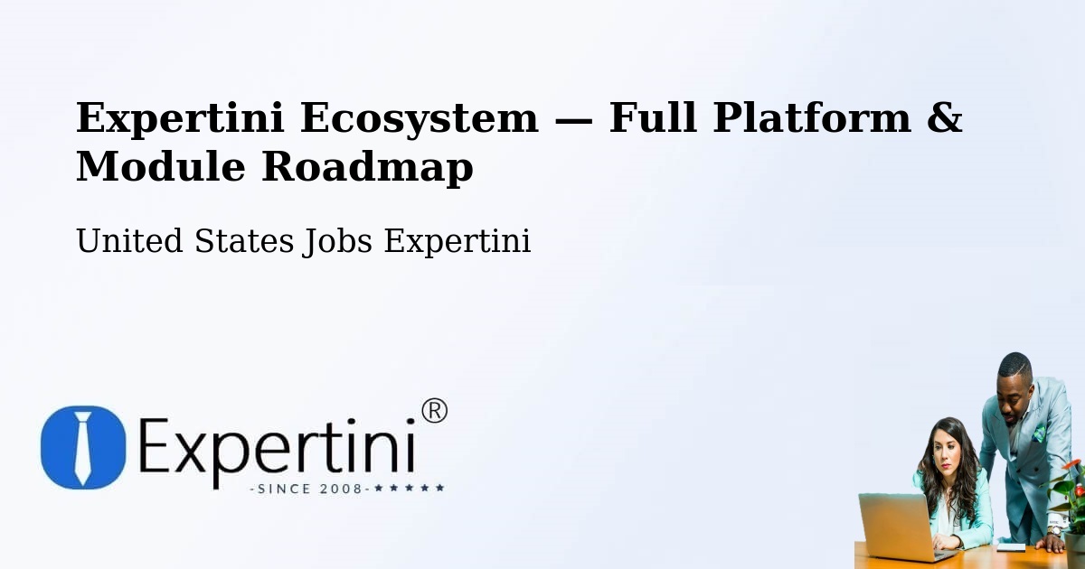 Expertini Ecosystem — Full Platform & Module Roadmap – Greer